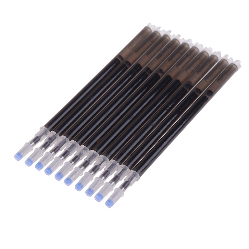 10pcs Novelty Toy High Temperature Disappearance Refill Leather Garment Dash Cutting Marker Pen School Office Stationery