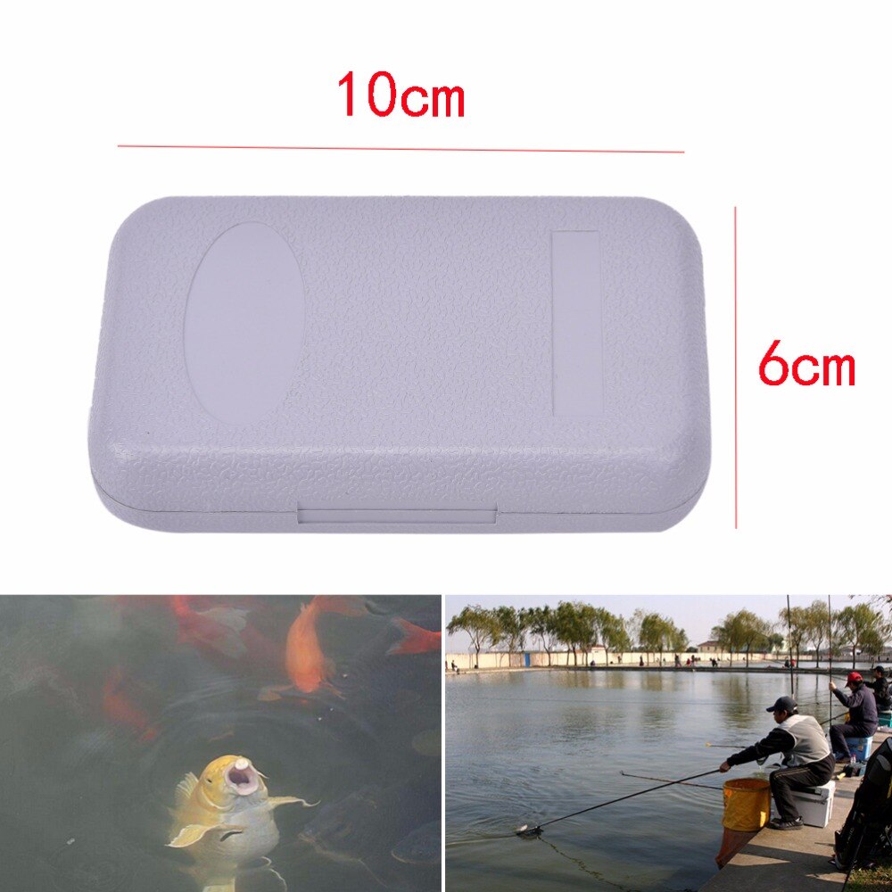 Waterproof Plastic Bait Hook single Side Lure Storage Foam Fly Fishing Box