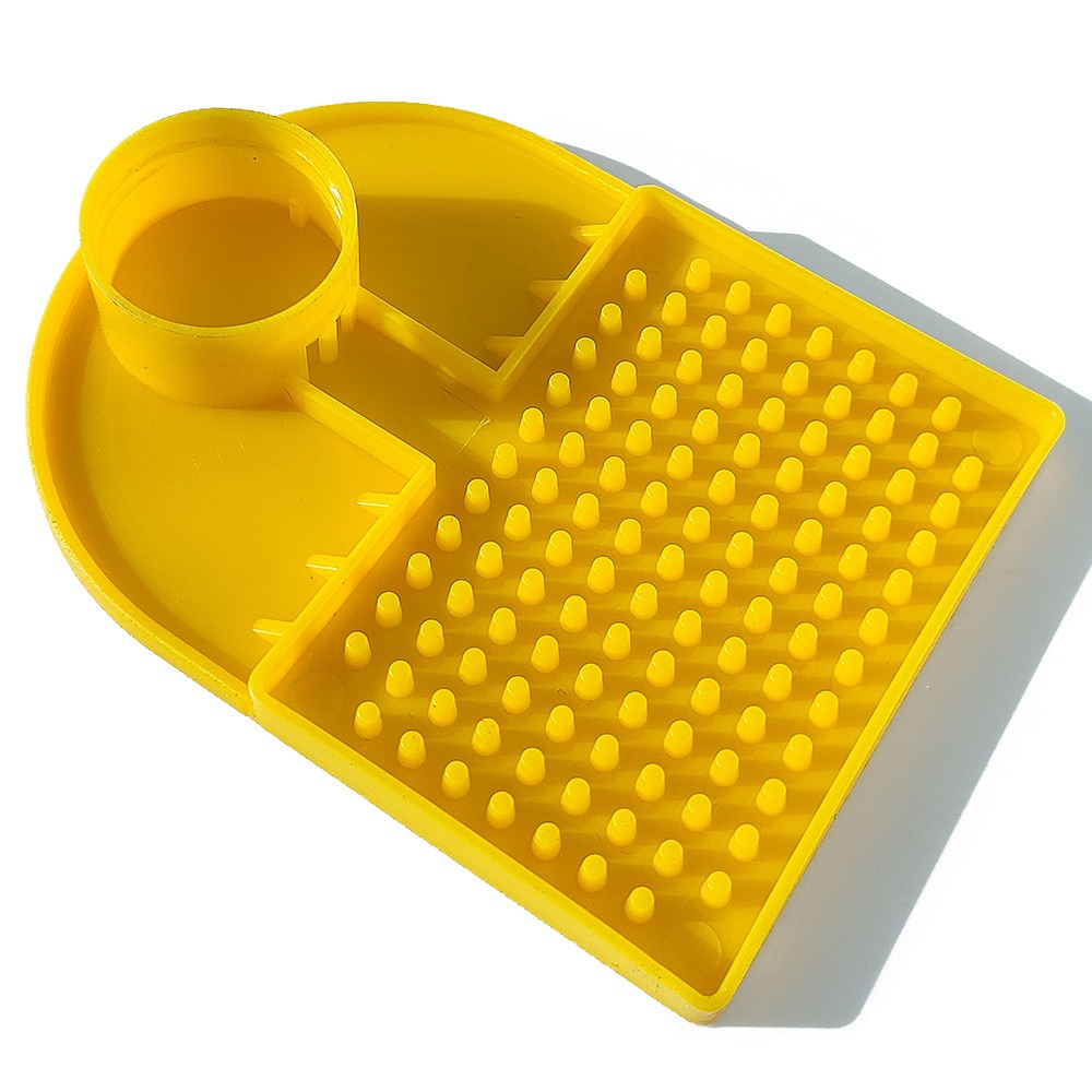 Plastbin vattenmatare 30mm dia förhindra drunkning biodlingstillbehör bikupa matning intern breddning trädgårdstillbehör