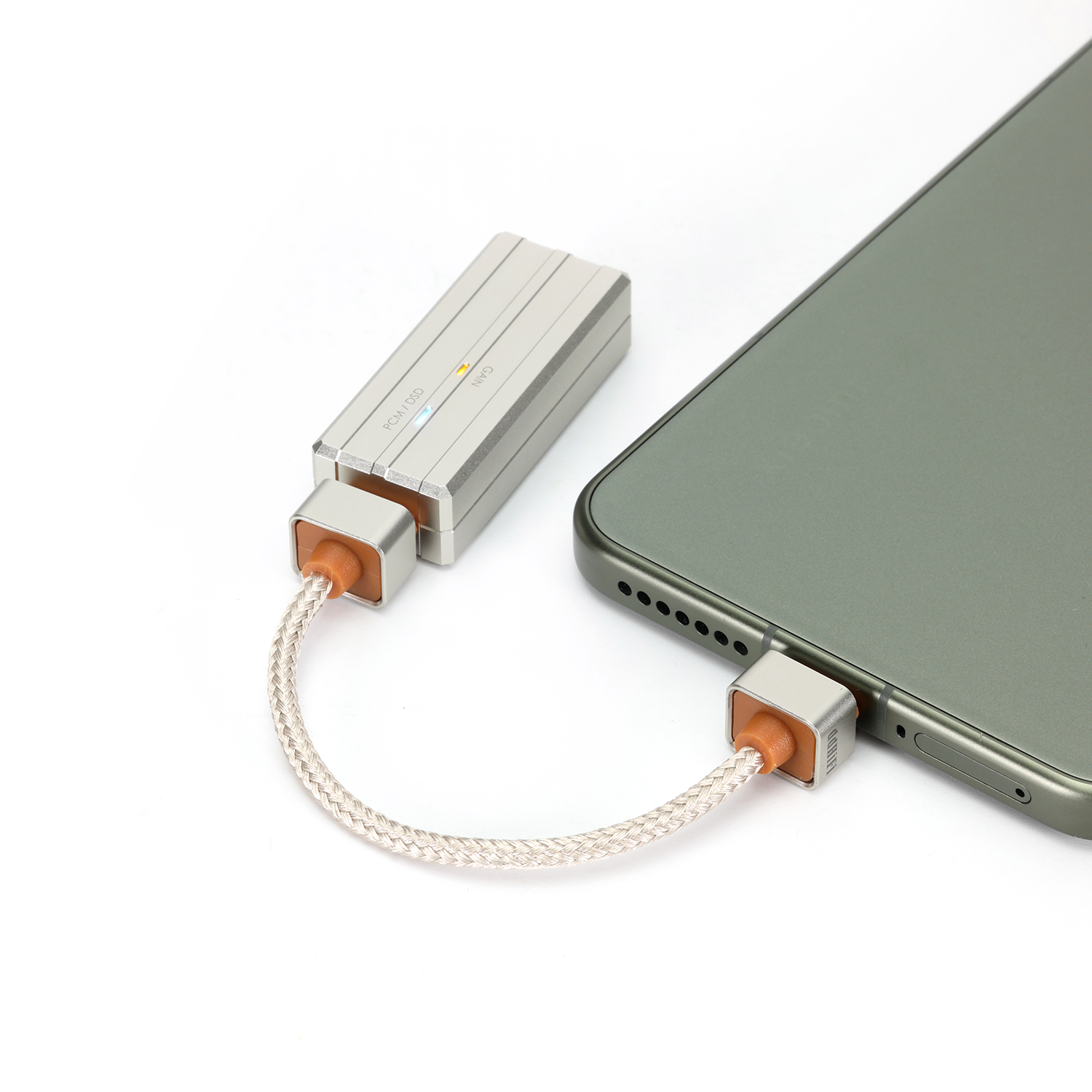 ddHiFi TC03SS/TC03SL/TC03LL USB OTG Audio Decoding Cable, Flexible Use for Smartphones, L/Straight Connector Options, 8cm