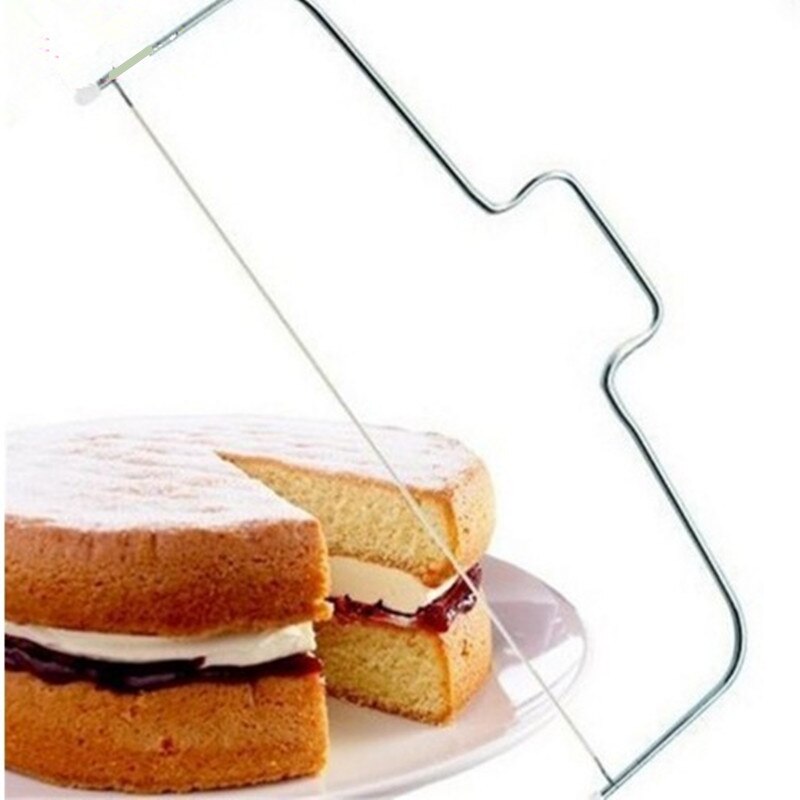 Double Line Adjustable Stainless Steel Metal Cake ... – Grandado