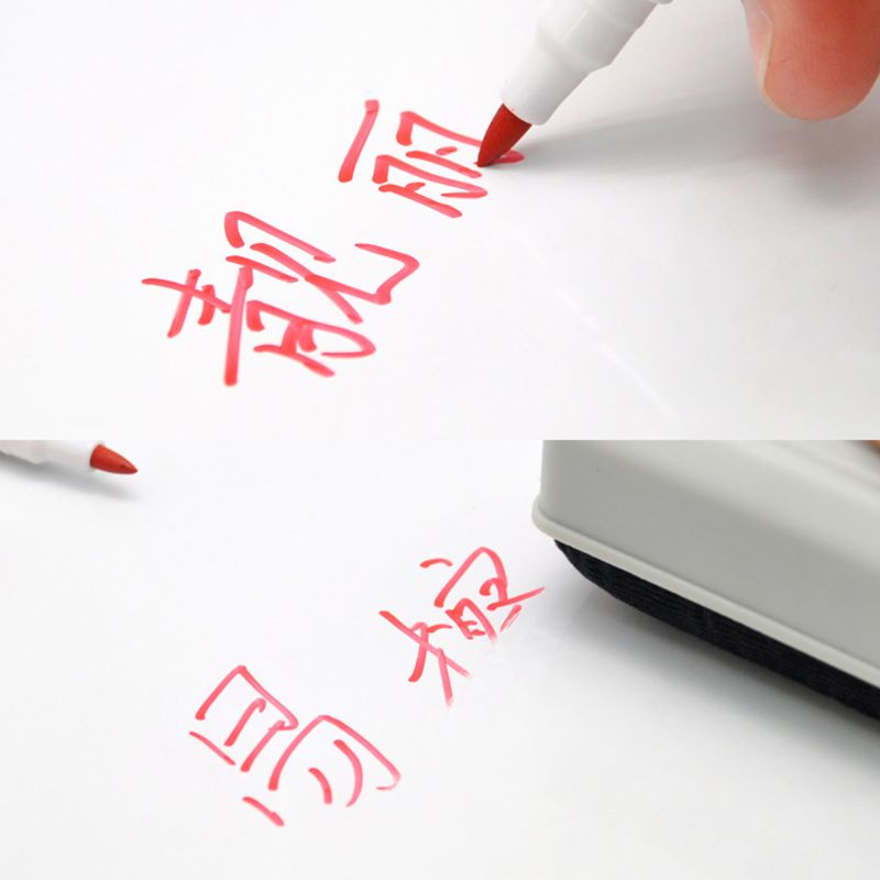 Ootdty 10 farver slettebar whiteboard tuschpen ikke giftig skilt fin nib elev tegnepenne kontor skoleartikler