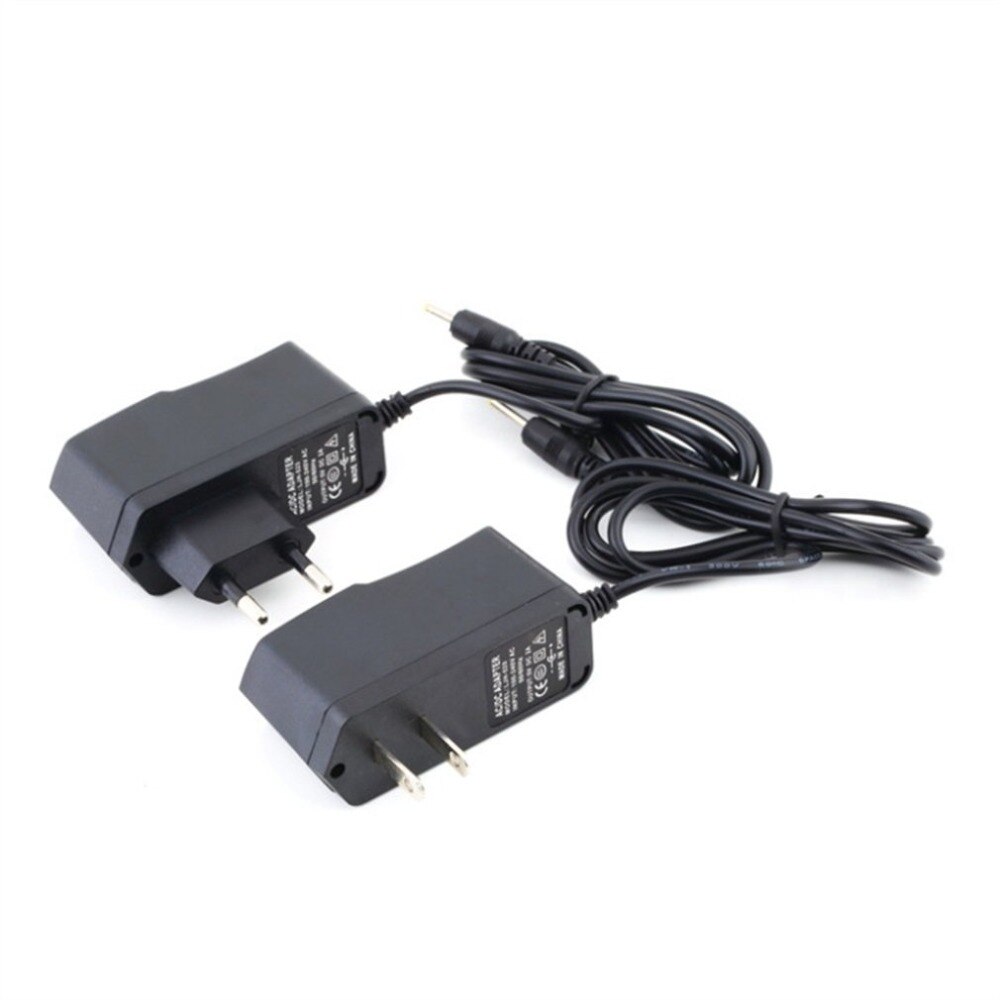 Universal Black IC Power Adapter AC Charger DC 5V 2A / 2000mA 2.5mm EU/US Plug for Android Tablet Laptop