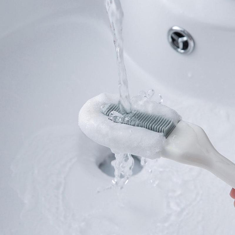 1pc Long Handle Soft Shoe Brush Cleaning Supplies Multifunctional Decontamination Household Foaming Brush Shoe Bru N7M6