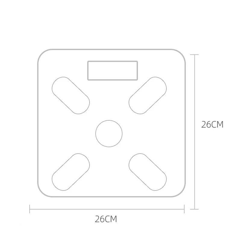 Nouvelle échelle de poids électronique Bluetooth Smart APP analyseur de mesure de graisse de santé humaine balance professionnelle de bio-impédance charge USB solaire