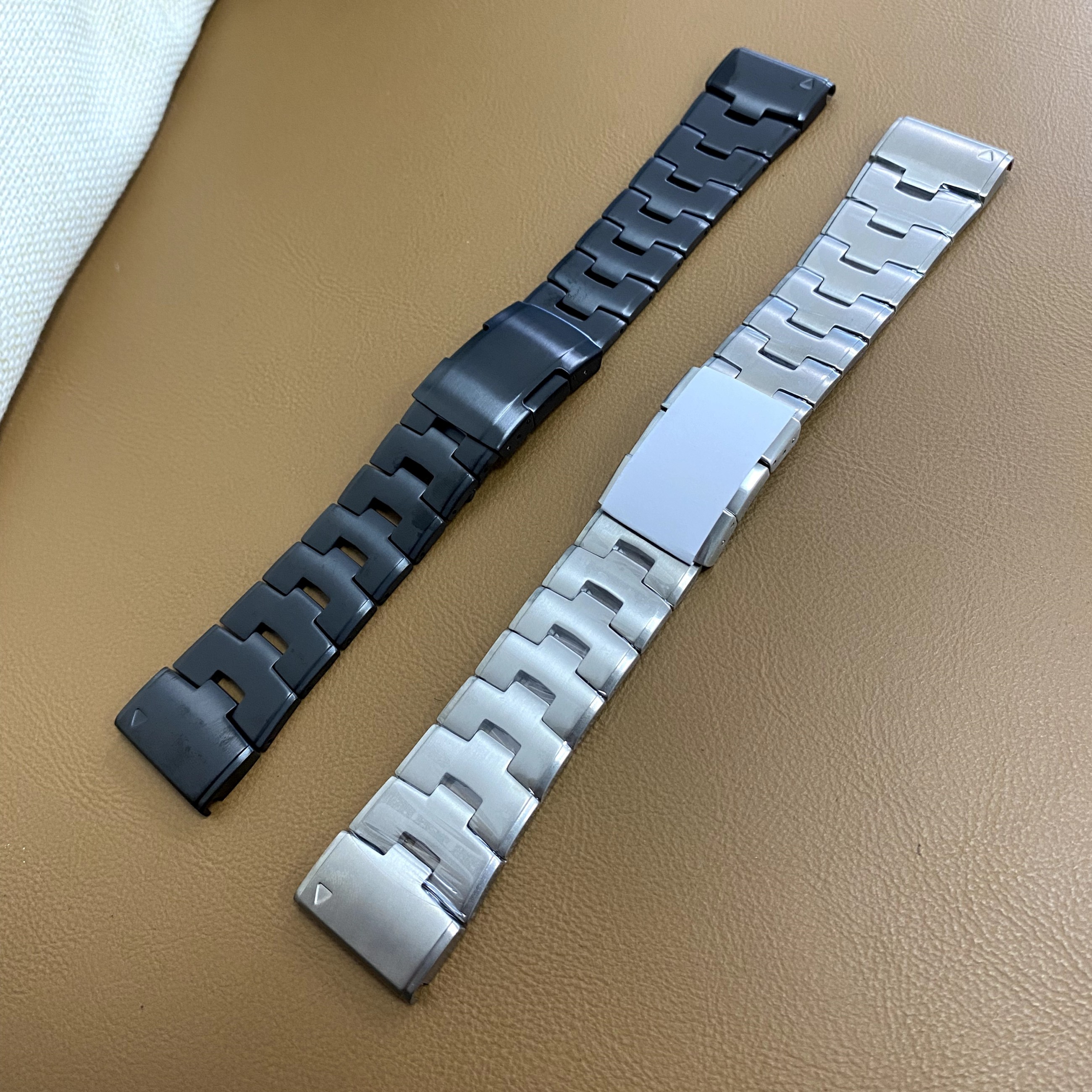 for Garmin 22mm 26mm Quick Fit Titanium Metal Watch Band Bracelet For Fenix 7X 7 6X Pro 5X Plus/ Instinct/Epix Strap Wristband