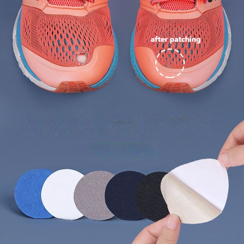 Autocollant de réparation de chaussures, tampons collants, semelles intérieures, protecteur de talon, trou de réparation doublé, Anti-usure, outil de soins des pieds
