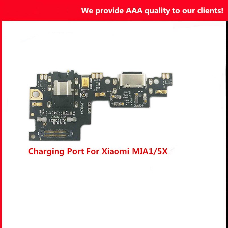 Voor Xiaomi Mi A1/5X Usb Dock Opladen Port + Mic Microfoon Moto Module Met Microfoon