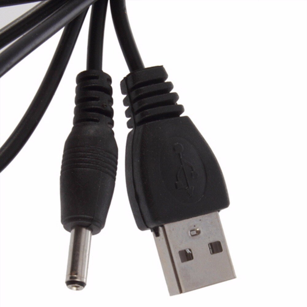 USB 2.0 A Type Mannelijk Naar 3.5mm DC Stekker Barrel Connector 5V Kabel