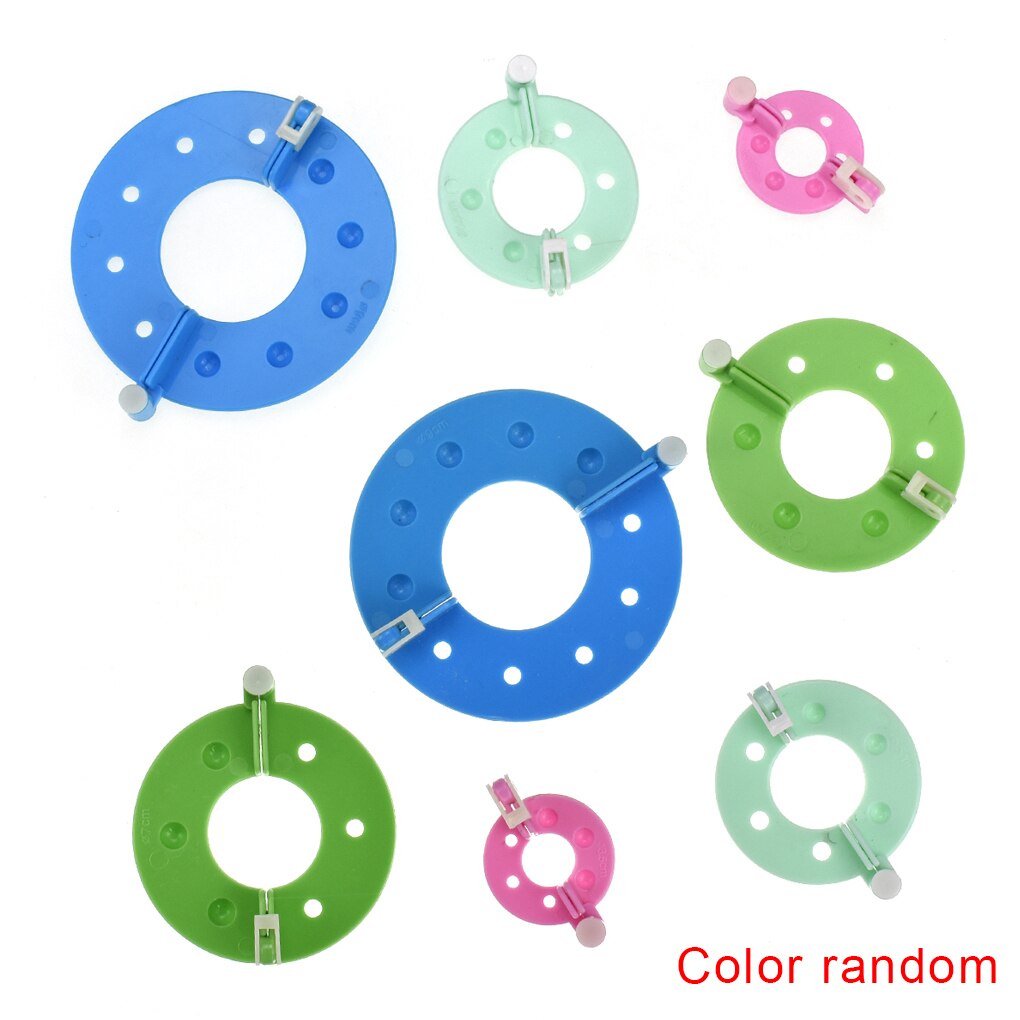 Kit Per Realizzare Pompon - 8 Pezzi Con Forbici, Per Lana E Decorazioni Fai Da Te