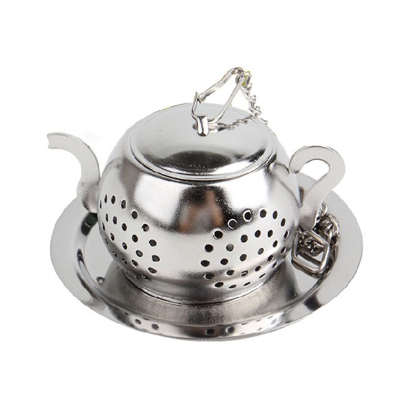 Infuseur à thé en acier inoxydable, passoire en forme de fusée, filtre pour feuilles mobiles, à herbes, à épices, boule, accessoires pour le thé: Teapot Shape