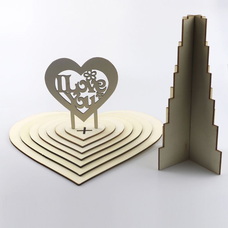 Ferrero Rocher ICH Liebe Sie Herz Pyramide Hochzeit Schokolade Nachtisch Anzeige Stand M6CE