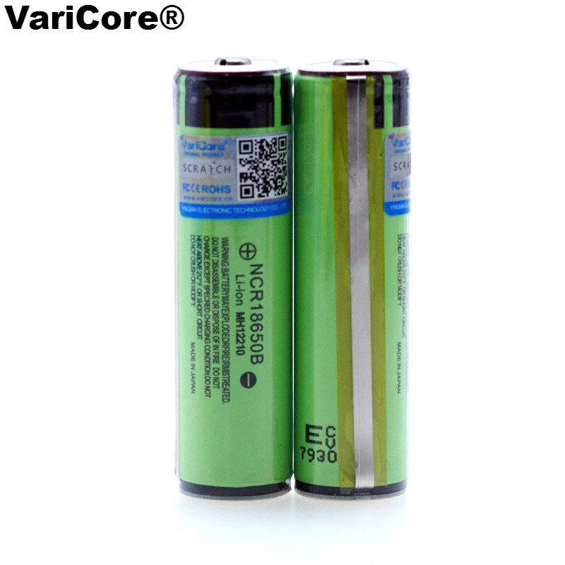 Original Protected 18650 NCR18650B Rechargeable Li-ion battery 3.7V With PCB 3400mAh For Flashlight batteries use
