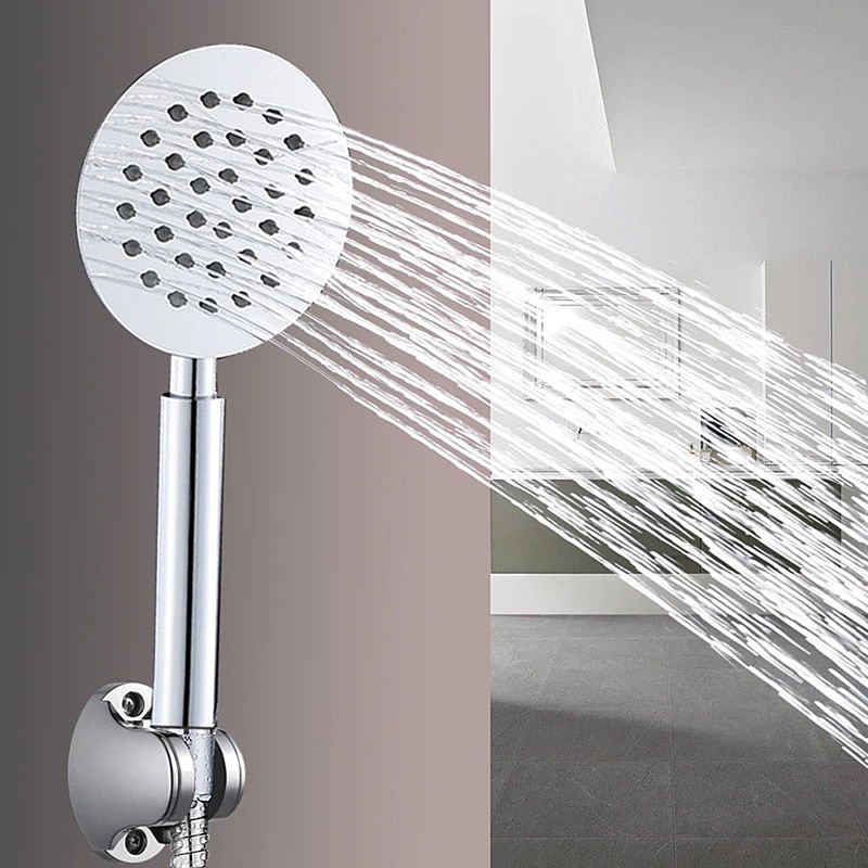 Shower Head Pressure Rainfall Hand Held Shower Head Water Saving Filter Spray Nozzle Bathroom Stainless Steel Shower Head