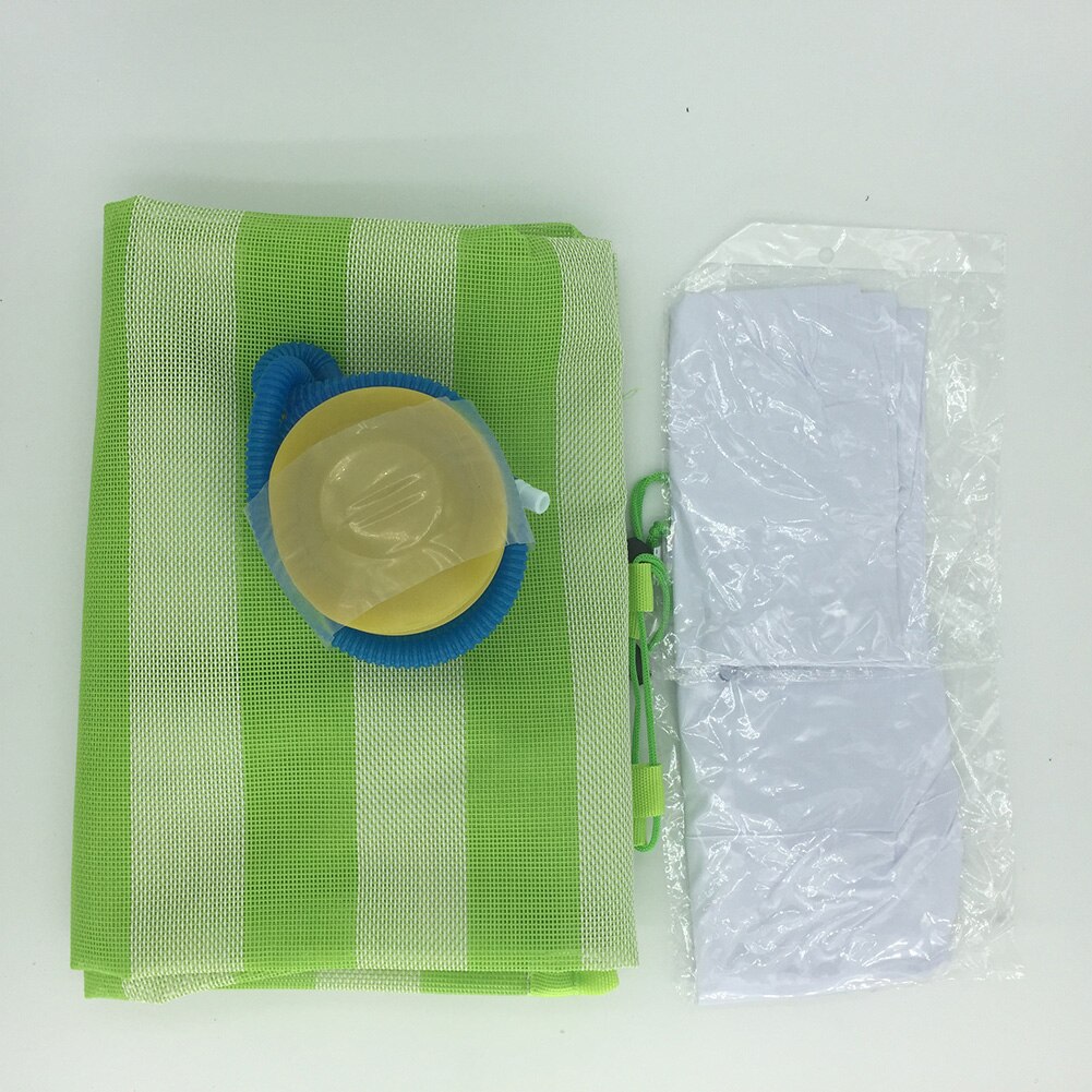 Zwembad Float Hangmat Multifunctionele Opblaasbare Hangmat Fauteuil Water Hangmat Lounge Rw: dark green