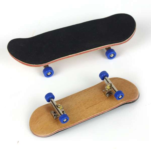 Ahorn træ finger skateboard gribebræt nyhed legetøj leje hjul skid pad: 5
