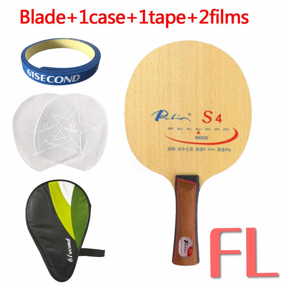 Palio S4 (S 4, S-4) table tennis / pingpong blade: FL with H 1 case