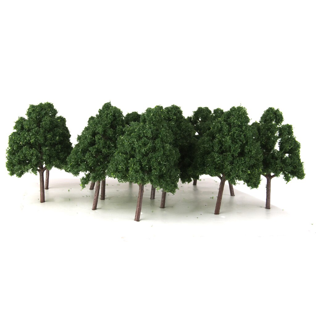 25 X Model Trees Miniature for Trains Railways Architectural Landscape,