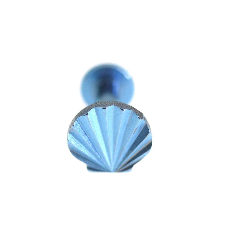 Piercing de cartílago de luna de concha anodizada de titanio G23 de 16G, hélice de oreja, joyería corporal, ASTM F136, tornillo de rosca interna, Labret: Plata / PLATEADO