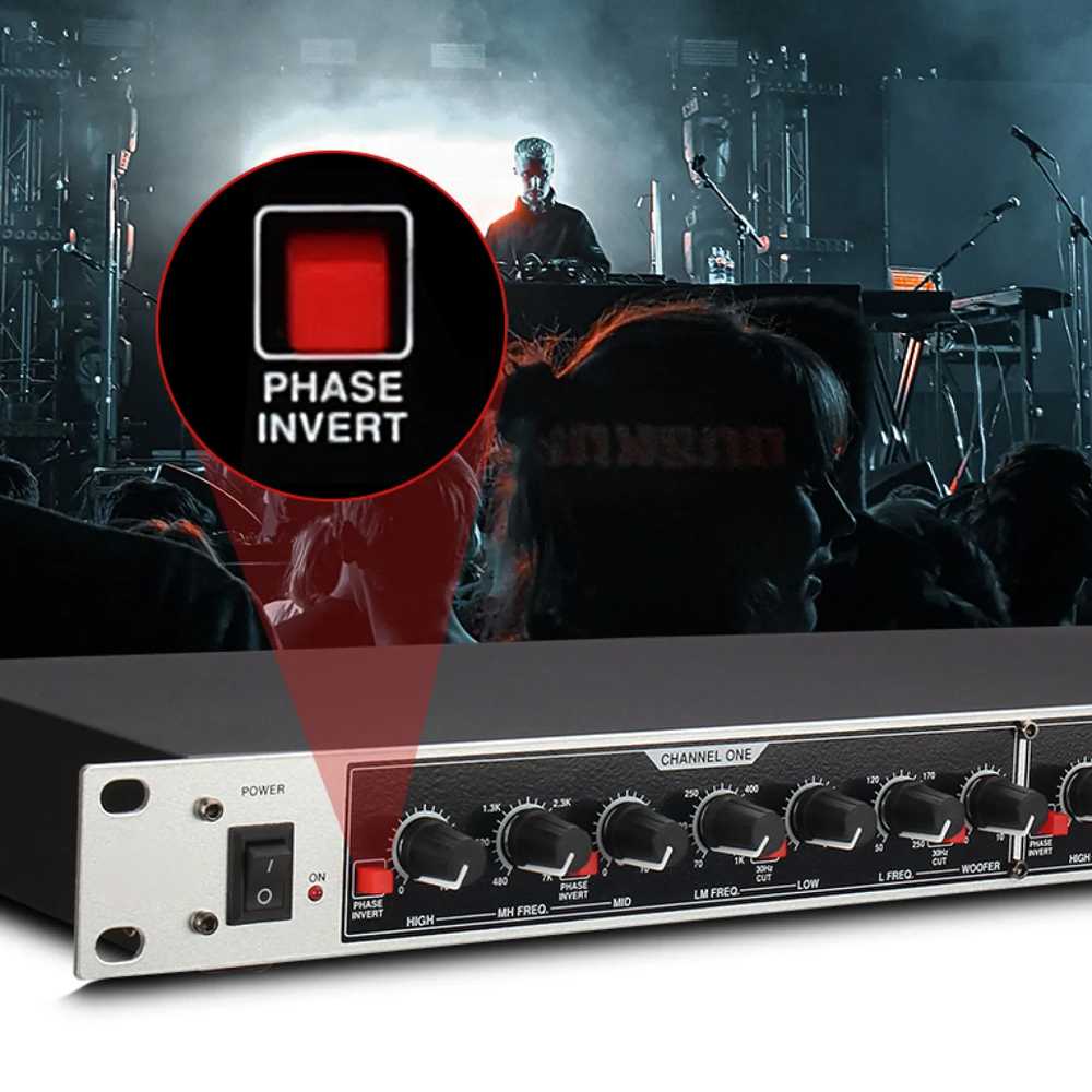 dbx 224xl dbx224 4-way electronic crossover white Ultra low bass stage bar performance audio
