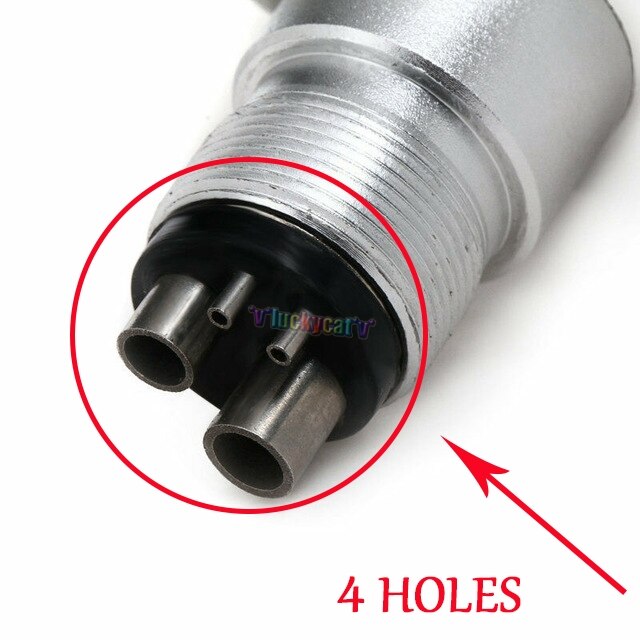 Pulidor Dental de aire para higiene bucal, herramienta de mano para pulir los dientes con 4 orificios y 2 orificios, 6 colores a elegir, chorro de flujo de aire, 1 unidad