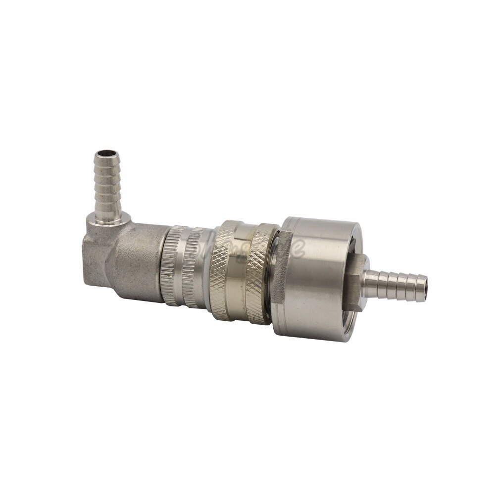 Beer Brewing Carbonation Cap w/ 5/16&quot; Barb &amp; Cornelius Keg Ball Lock Disconnect fit Soft PET bottles Homebrew Soda Connectors