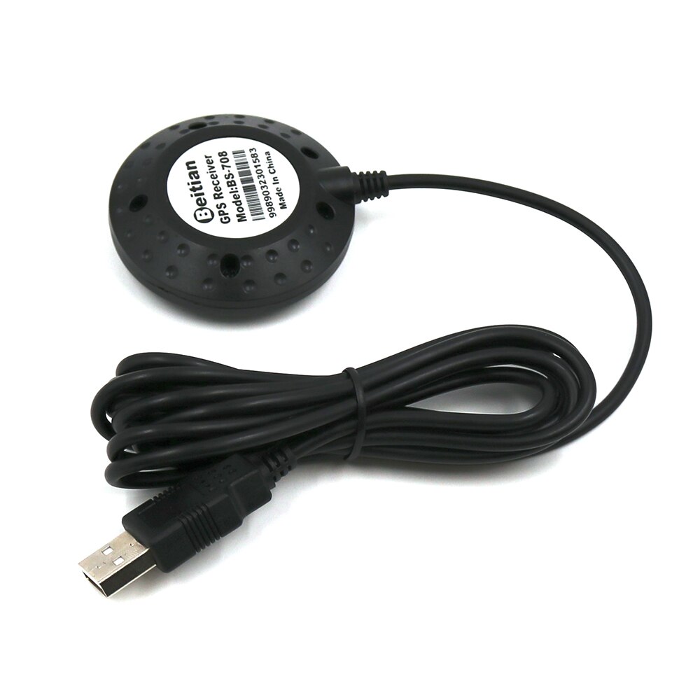 Beitian g-mus, usb gps-mottagare, magnetisk montering , 9600 bps , 2.0m,  usb 2.0 gränssnittskontakt, bs -708,  ersätter bu -353 s 4