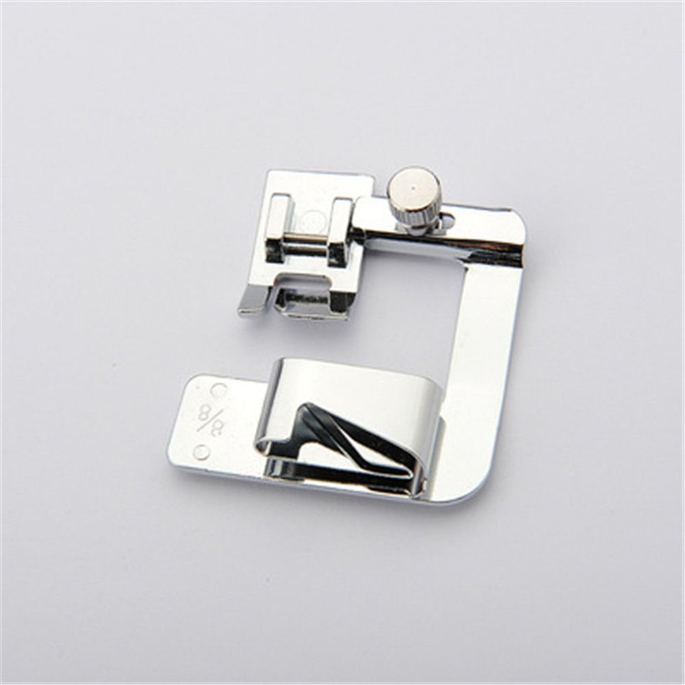 1 pz cucito Hemmer pressore orlo arrotolato piedi accessori per cucire piedino per uso domestico piedino multifunzione per macchina da cucire: esercito verde