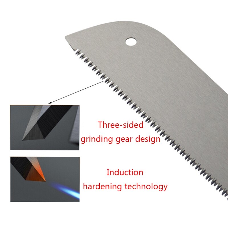 Detachable Mini Hand Saw SK5 3-edge Teeth Cutter for Tenon Wood Bamboo Plastic Cutting Woodworking Tool
