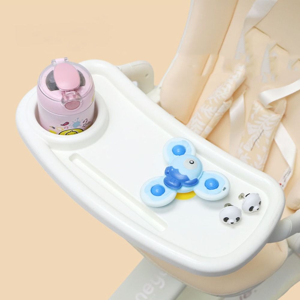 Snack Tray Baby Stroller Dinner Table Tray Baby Stroller Dinner Table Milk Bottle Cup Holder Cart Pram Snack Tray: Red