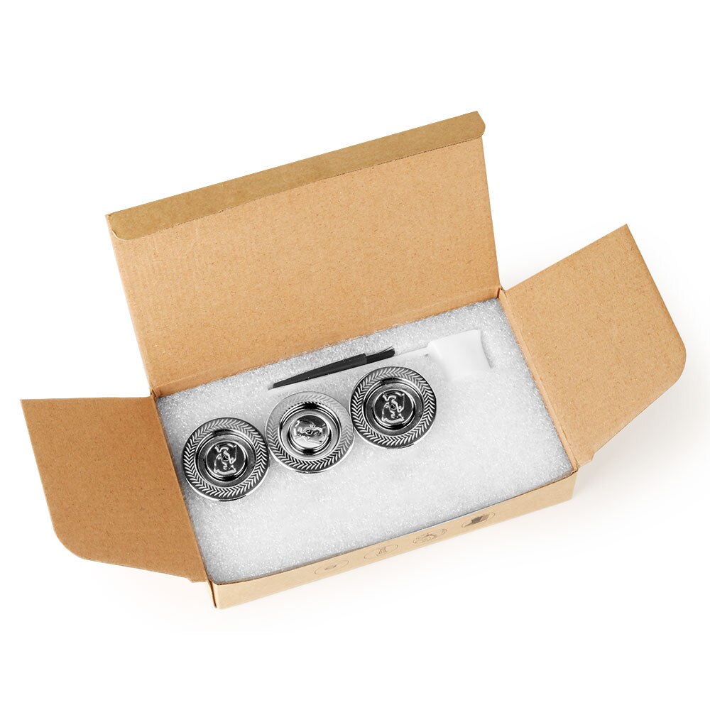 iCafilas Eco-Friendly Package Refillable Coffee Capsule Corp For Nespresso Reusable Pod Stainless Steel Upgrade Version: 3Capsule