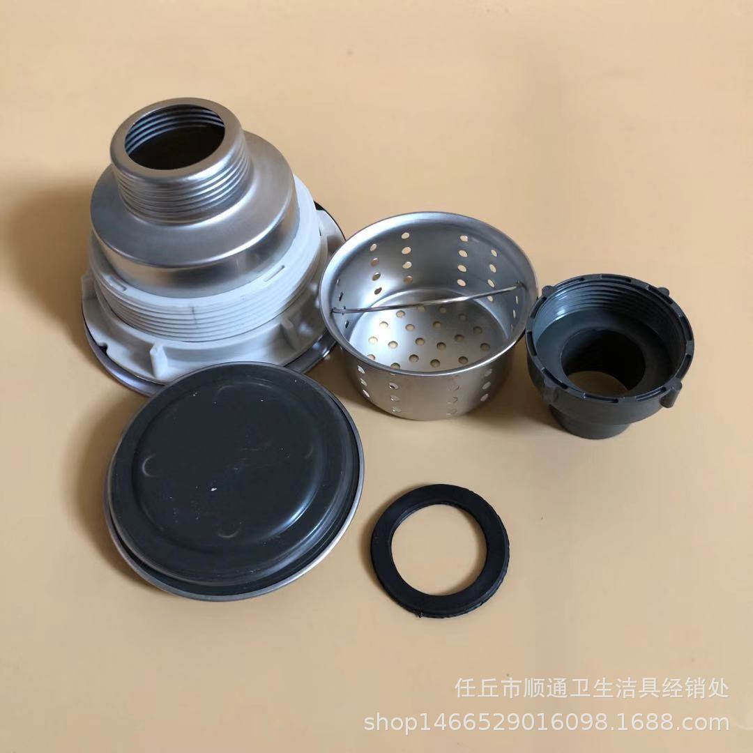 Aanrecht Met Rvs Spoelbak En Mand