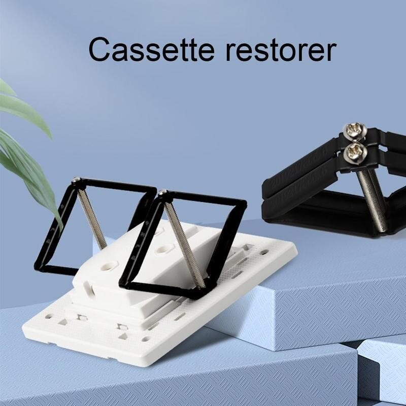 6/10 unids/caja de montaje en pared interruptor caja de herramienta de reparación de apoyo secreto mecánico electricista casa accesorios de interruptor Cassette Rod Stas K9Z1