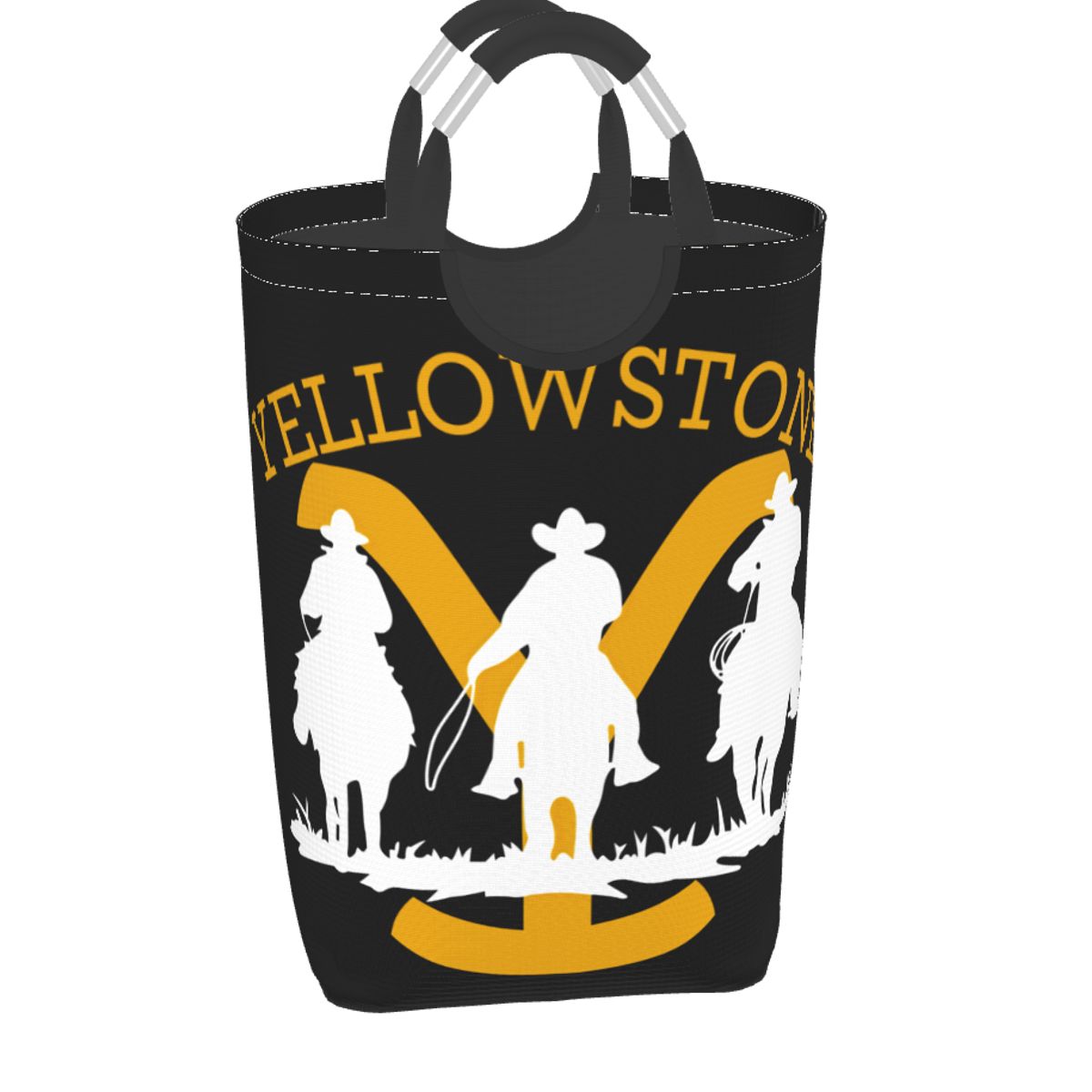 Yellowstone Vrijstaande Wasmand Met Handvat, Wasmanden Voor Wasserij, Kleding, Speelgoed: 4