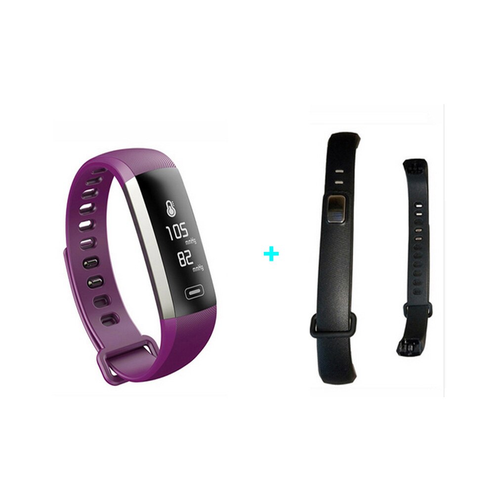 M2 Pro Smart Polsband Armband Fitness Tracker Bloeddruk Zuurstof Oximeter Passometer Hartslag Tracker App Voor iOS Android: add a black belt-1
