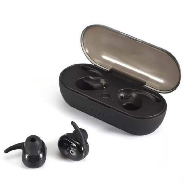 B9 Tws Bluetooth 5.0 Oordopjes Power Display Draadloze Koptelefoon Hifi Sport Oordopjes Met Microfoon Gaming Muziek Headset Voor Ios & android: black 1