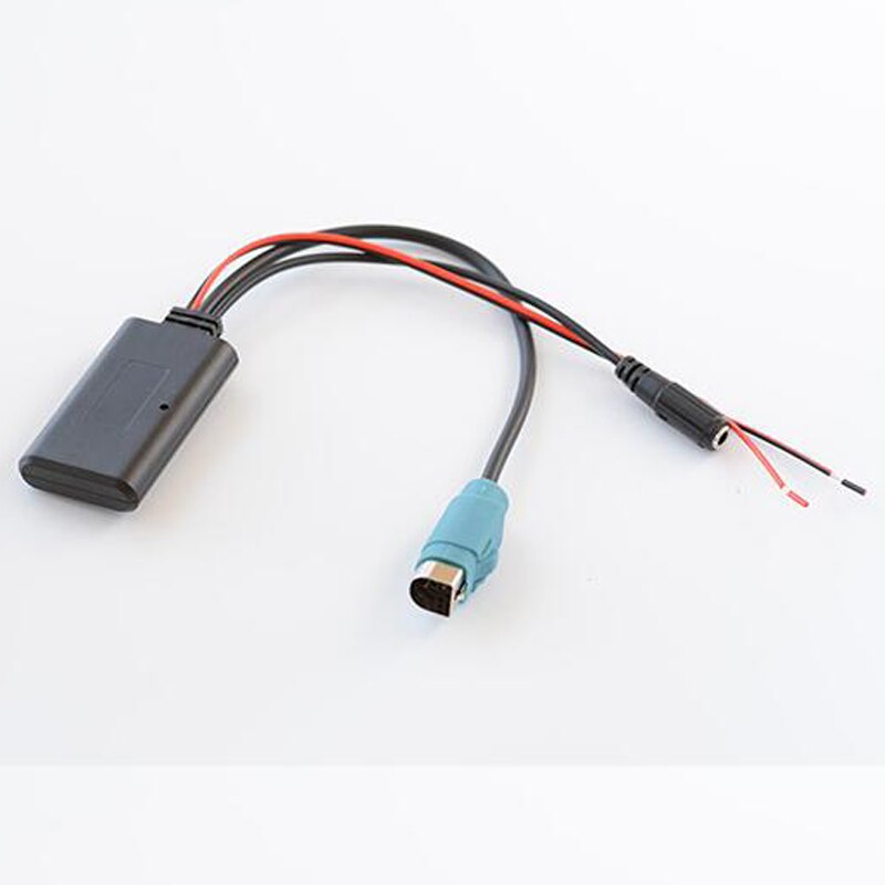 Biurlink bil bluetooth radio aux kabel mikrofon håndfri adapter til alpine kce -236b til android smartphone opkald