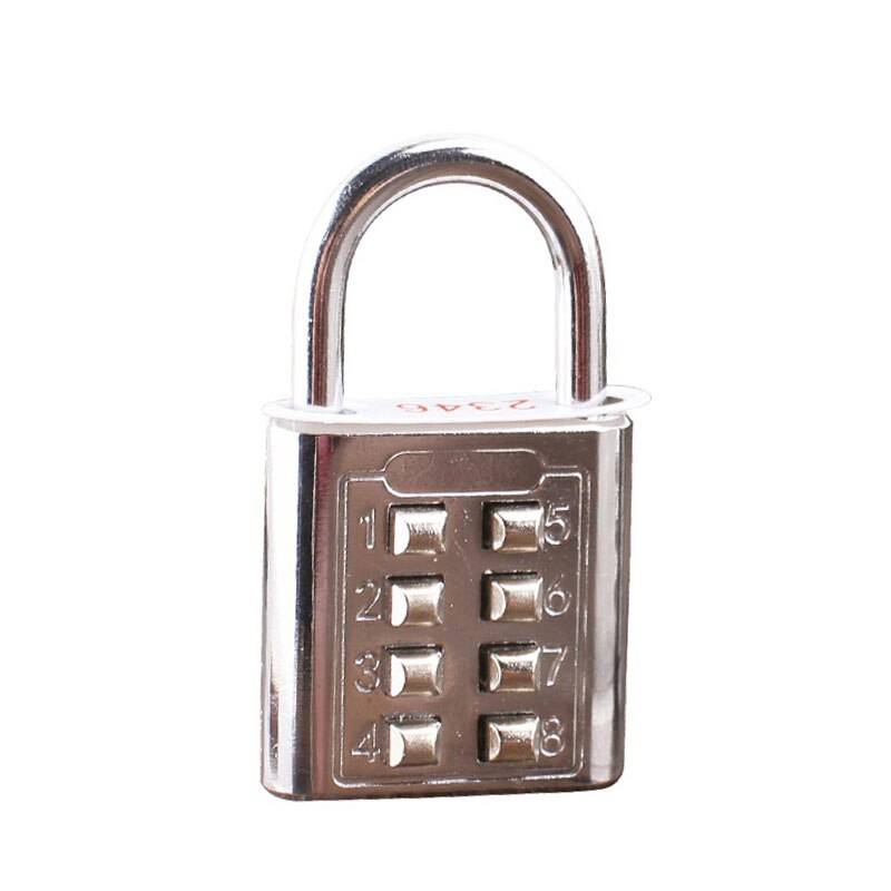 8 Digit Dial Combination Lock Drawer Swimming Cabinet Metal Code Password Lock JR Deals