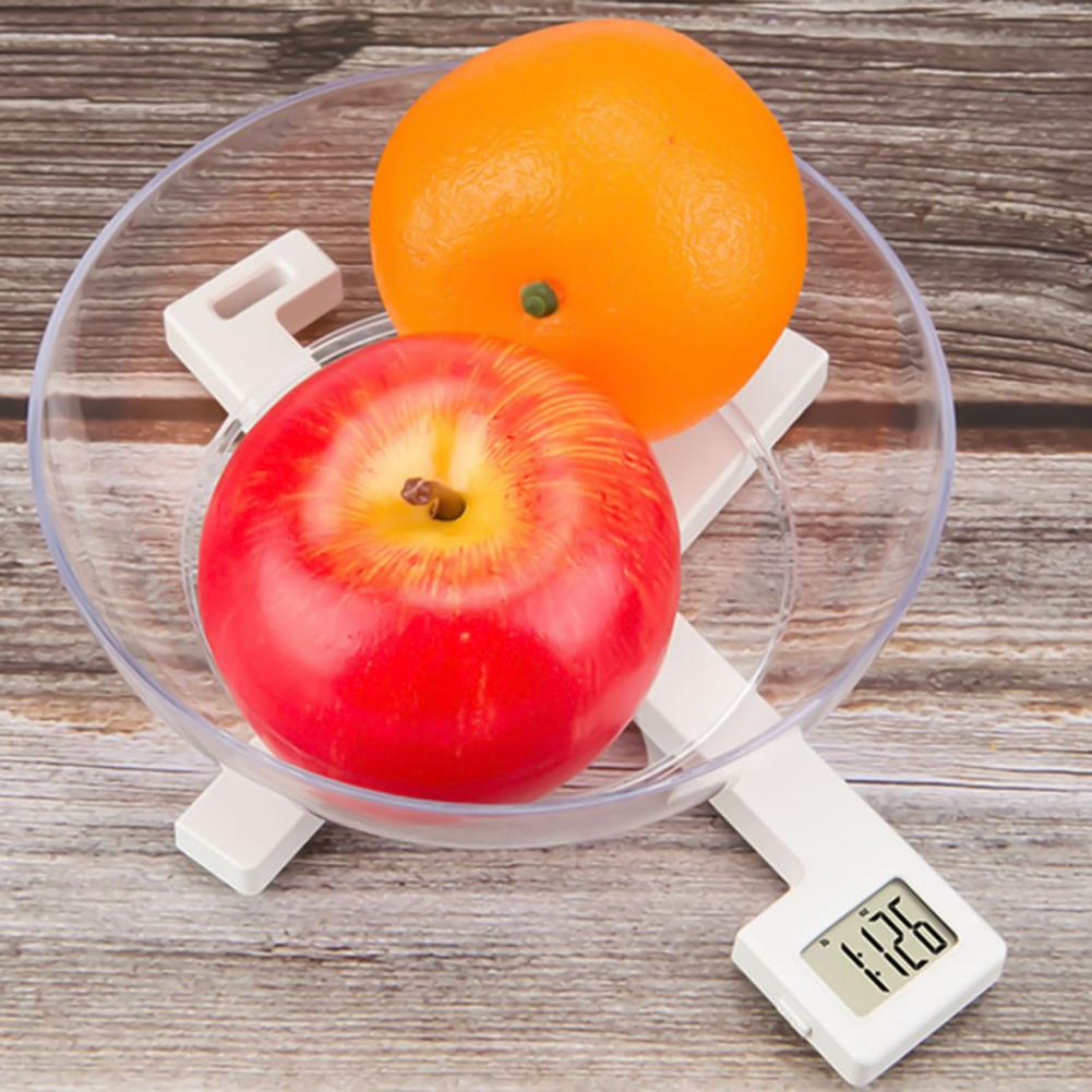 Balanza electrónica portátil plegable, báscula de cocina Hogar, minipesa pequeña de alta precisión para pesar gramos horneado de alimentos