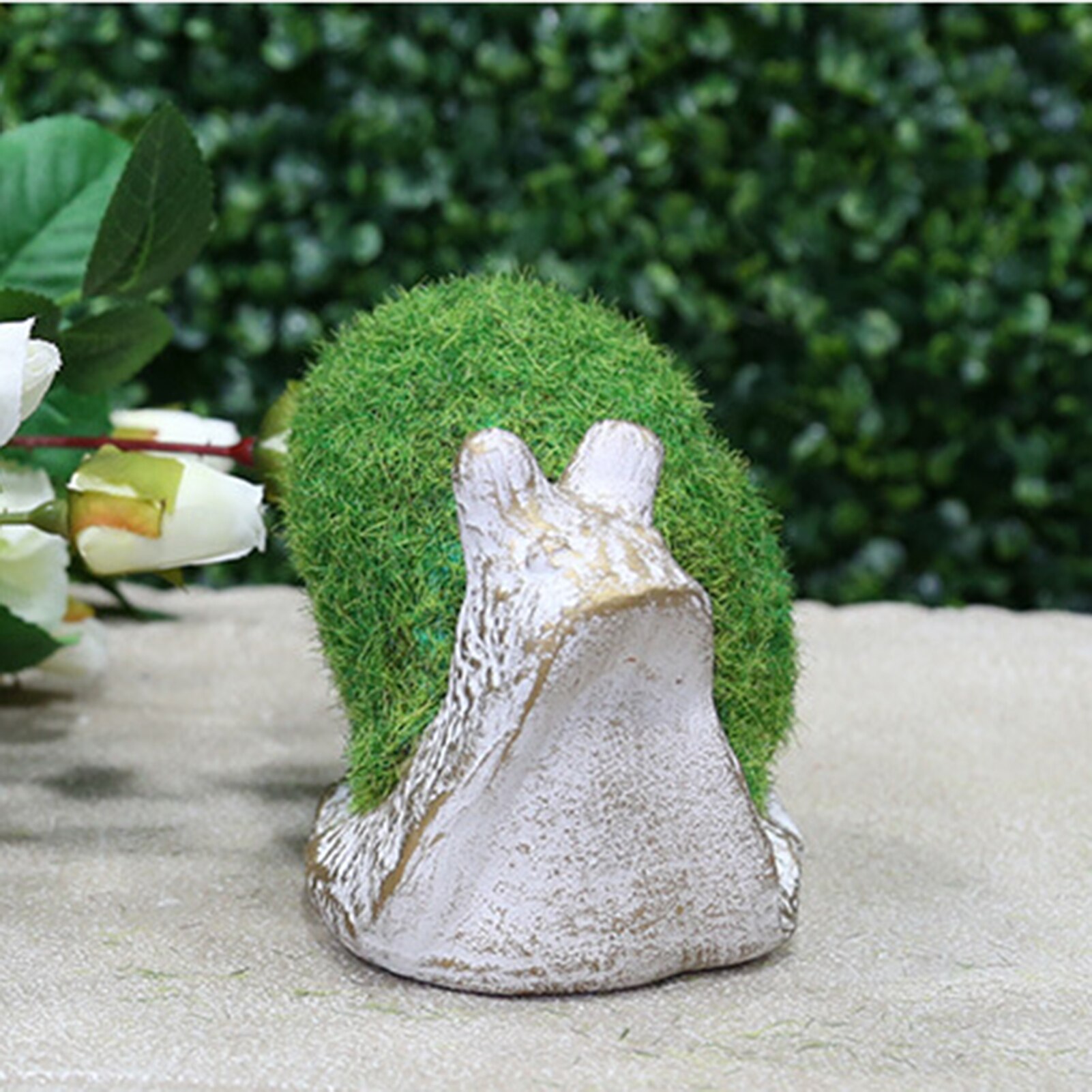 Rural Decoration Snails Resin Garden Courtyard Landscaping Simulated Animal Artificial Snail Carving Garden Decorations Rustic