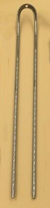 Basehome 5 stk 6 farver 130 x 2mm hårnåle hårkam guld/forsølvet hårtøj gør-det-selv tilbehør fund: Pistol sort