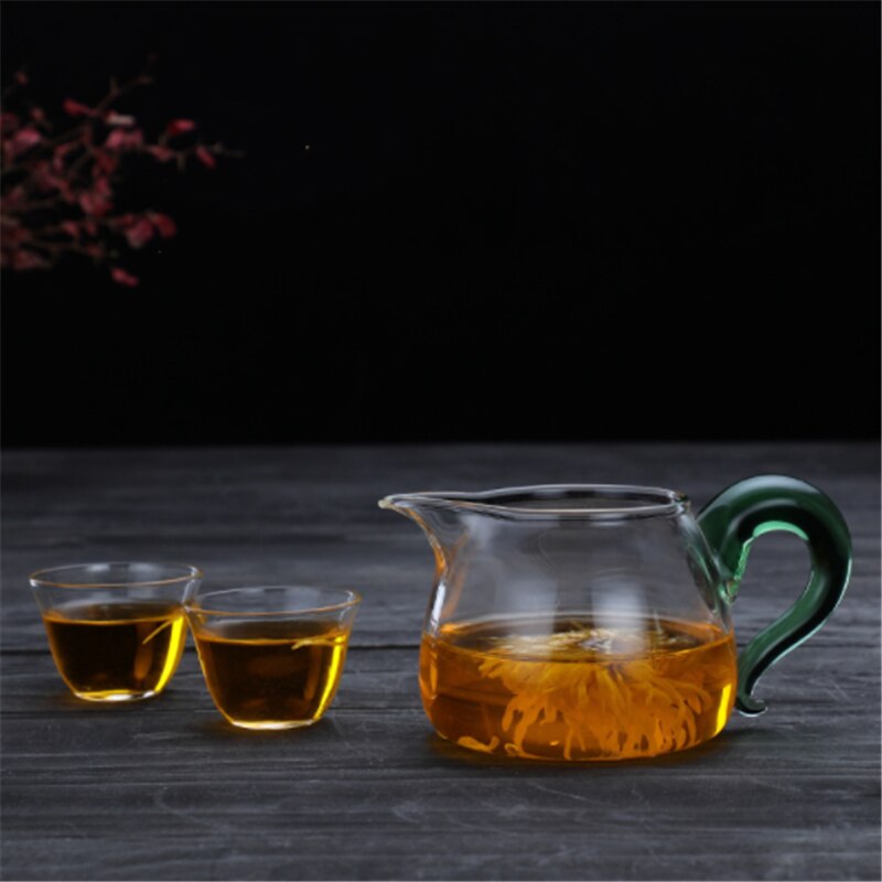 400ml glas tekanna värmebeständig tekanna vattenkokare för hemmakontor teserviser set  b010