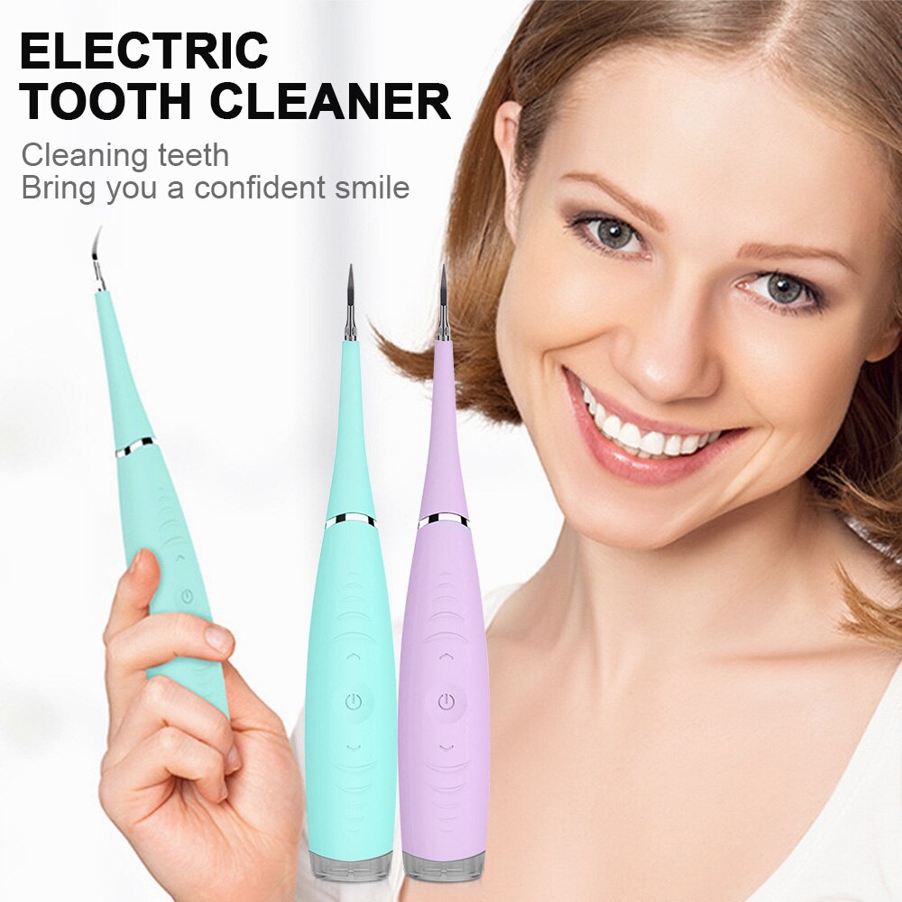 USB Electric Ultrasonic Sonic Dental Scaler Tooth Calculus Remover Cleaner Tooth Stains Tartar Tool Whiten Teeth Tartar Remove