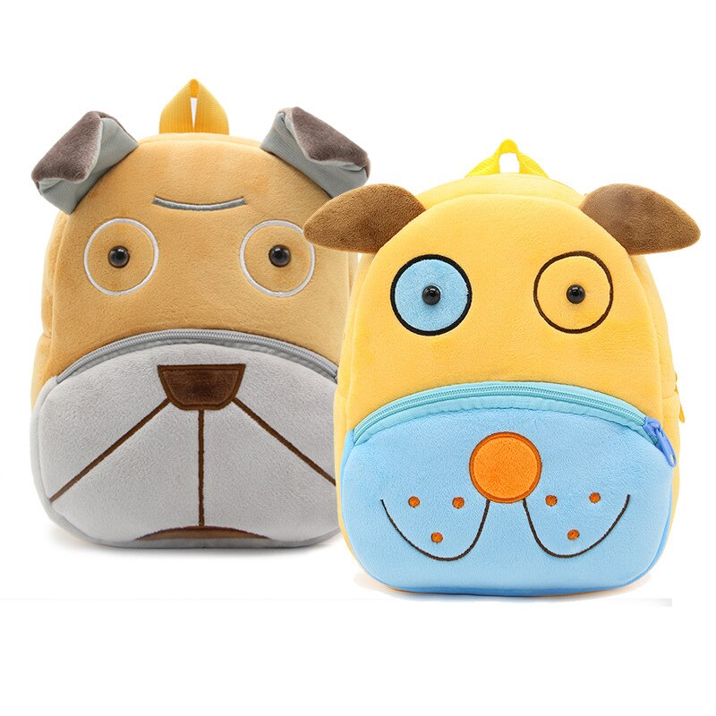 Merk kinderen schattige olifant kleuterschool hond schooltas jongens cartoon kinderrugzakken voor meisjes jongens dieren schooltassen