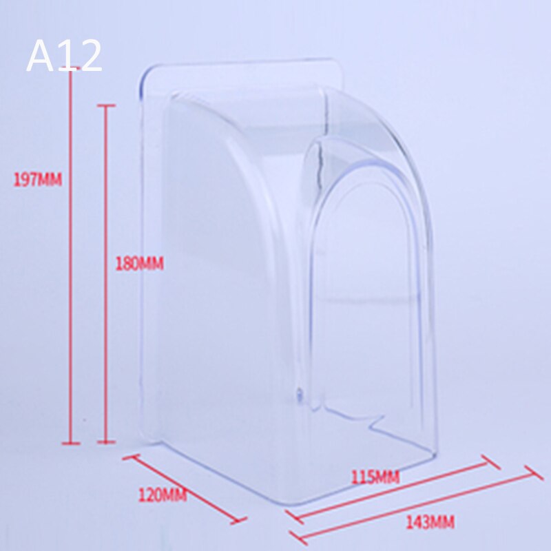 HFSECURITY 115*120*180 mm Waterproof Rain Cover for Door Access Control Reader Rain Shield for Card Reader Fingerprint Reader: Cover A12