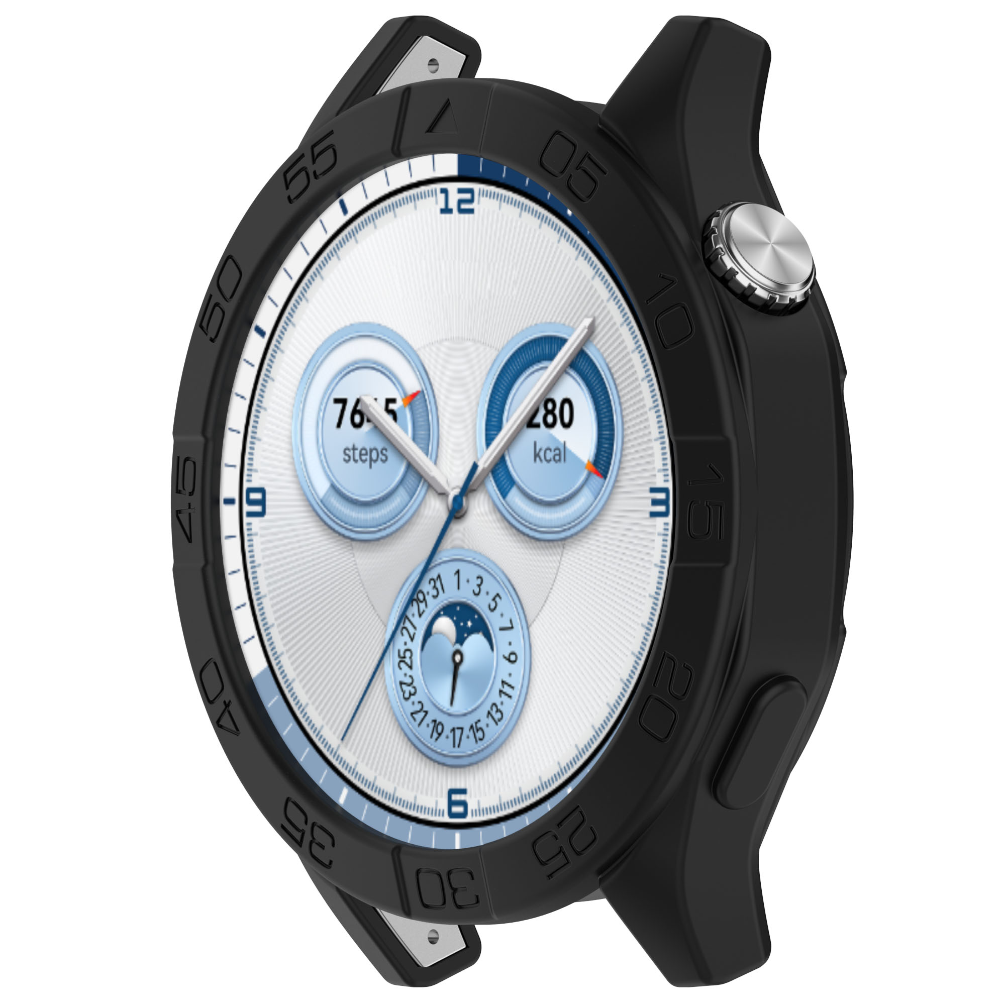 Silicone Case Cover For Huawei GT5 46MM / GT4 46MM Soft Protector Bumper Cases For Huawei GT5 Pro 46MM Watch Accessories: Khaki