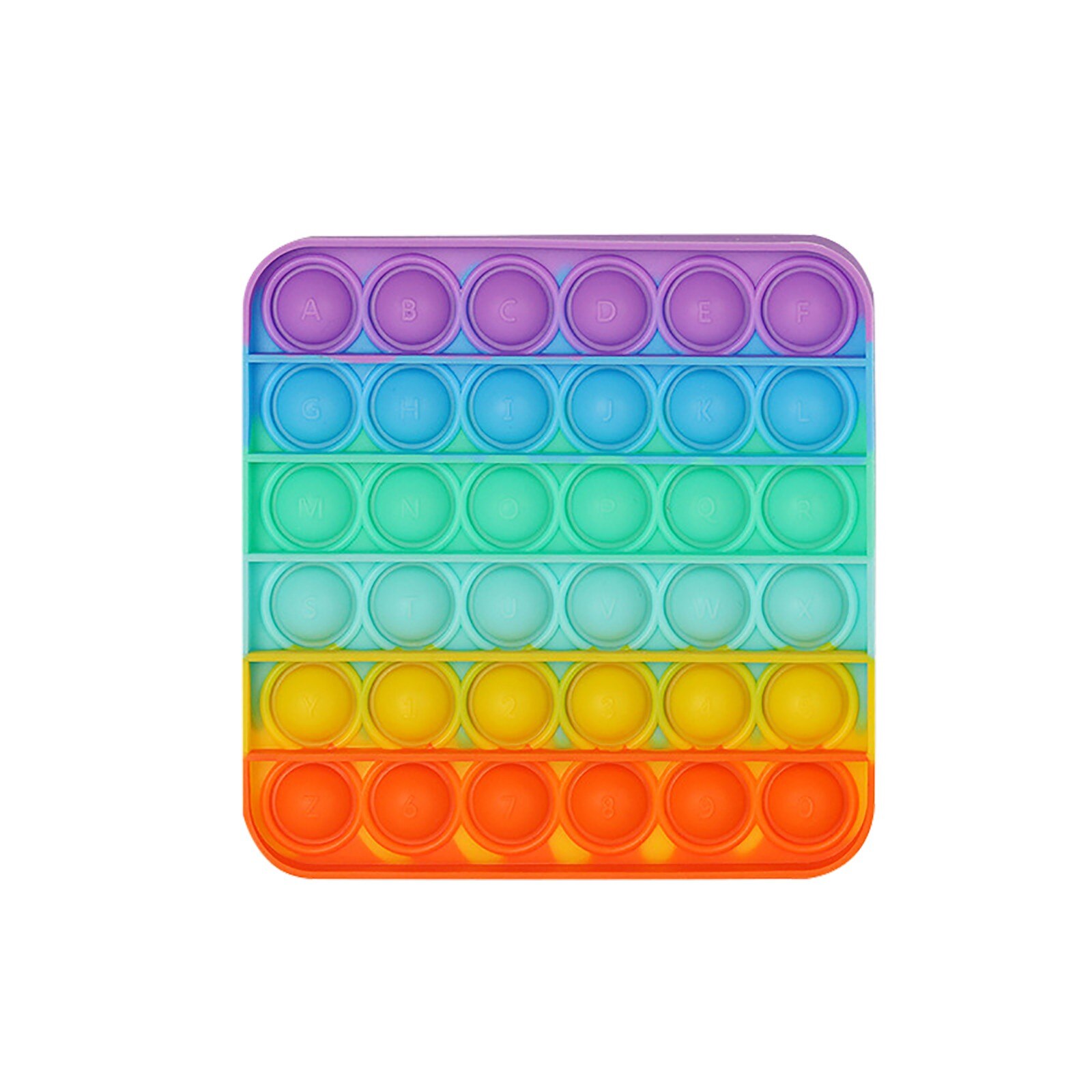 Lustige Öffnet es Zappeln Spielzeug Anti-Stress-Spielzeug Für Erwachsene Kinder Push-Blase Figet Sensorischen Spielzeug Squishy Jouet Gießen Autiste anti-stress: Licht Grau