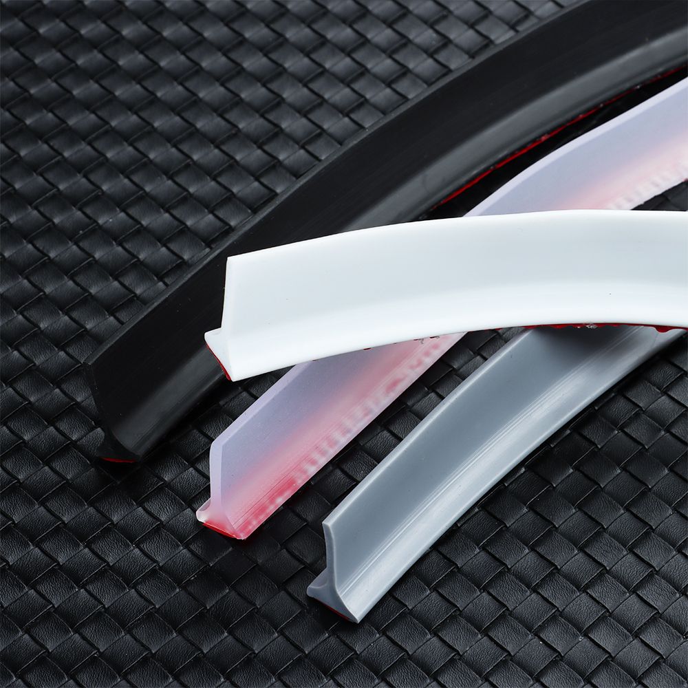 Silicone Flood Barrier Bathroom Accessories Door Bottom Sealing Strip Water Stopper Self-Adhesive Water Retaining Strip