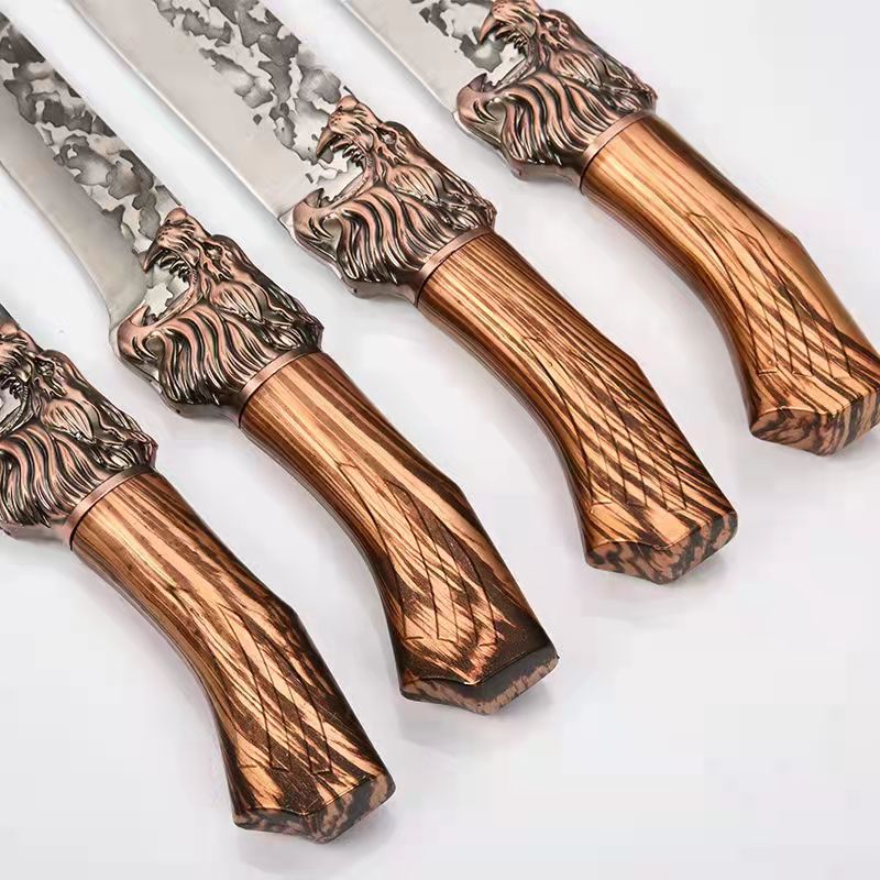 Household Kitchen Knife Stainless Steel Boning Knife Forging Meat Cleaver Slice Chop Bone Knife Cooking Tool