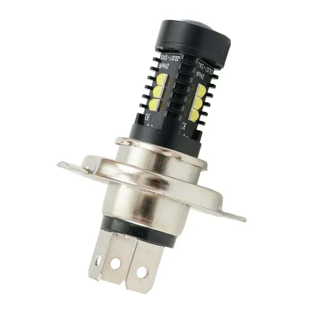 Kit de conversión de bombillas de faros Led H4, 9003, 60W, 1800LM, 6000K, bombilla de conversión de faros LED COB para coche, bombilla LED de haz alto/bajo